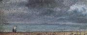 John Constable Brighton Beach 12 june 1824 oil painting